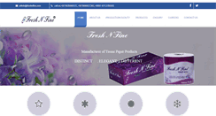 Desktop Screenshot of freshnfine.com